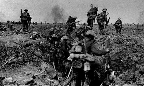 British Charge into No Man's Land