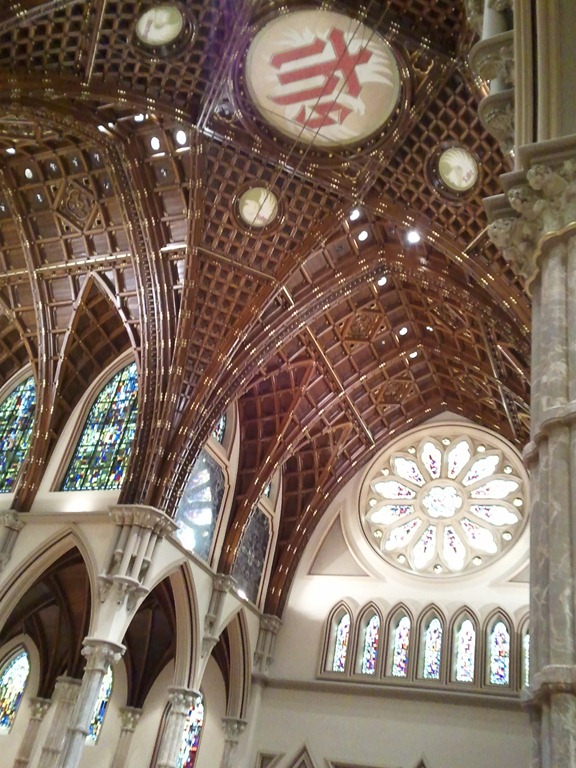 Picture of the inside of Holy Name Cathedral