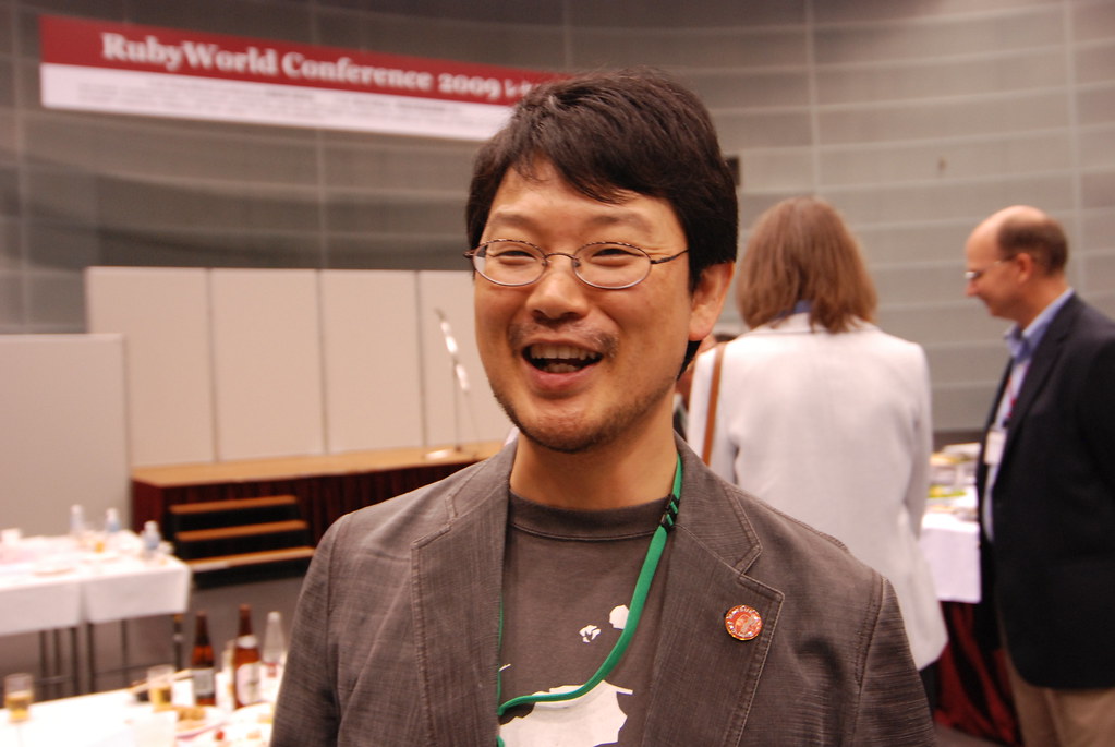 Yukihiro "Matz" Matsumoto, creator of the Ruby programming language
